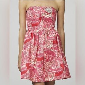 Lilly Pulitzer Women’s Pocket Sari "Its Getting Hot in Here" Mini Dress - Size 4